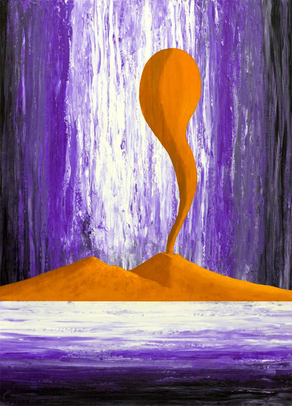 Corno Light - viola e arancio